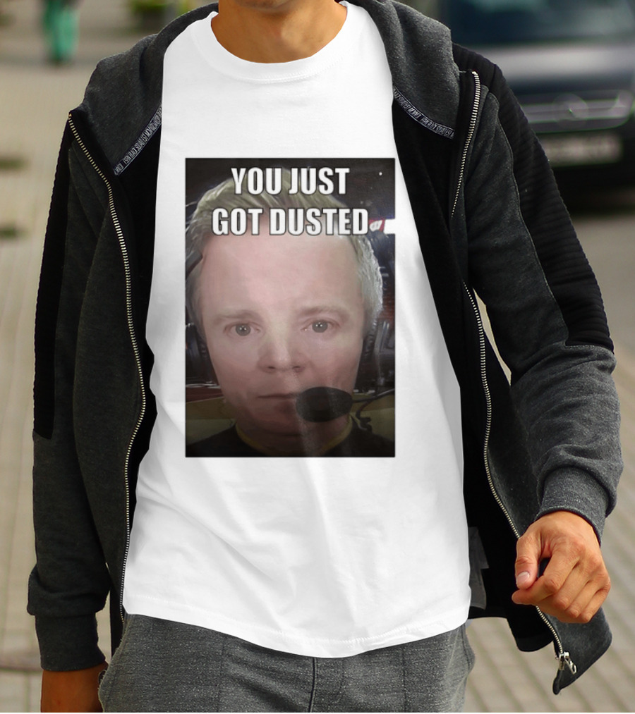 You Just Got Dusted Dusty May Michigan Wolverines T-Shirt