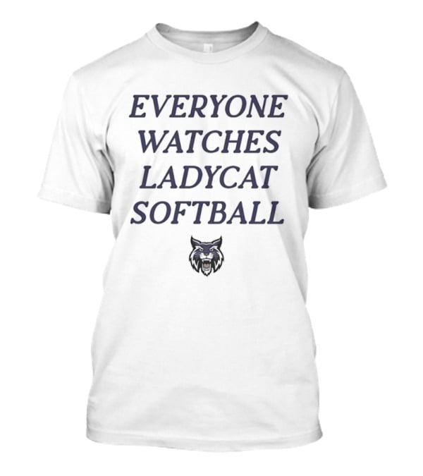 Everyone Es Ladycat Bobcat Softball Team Spirit T-Shirt