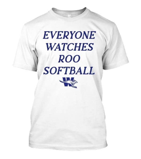 Everyone Es Roo Softball Kangaroo T-Shirt