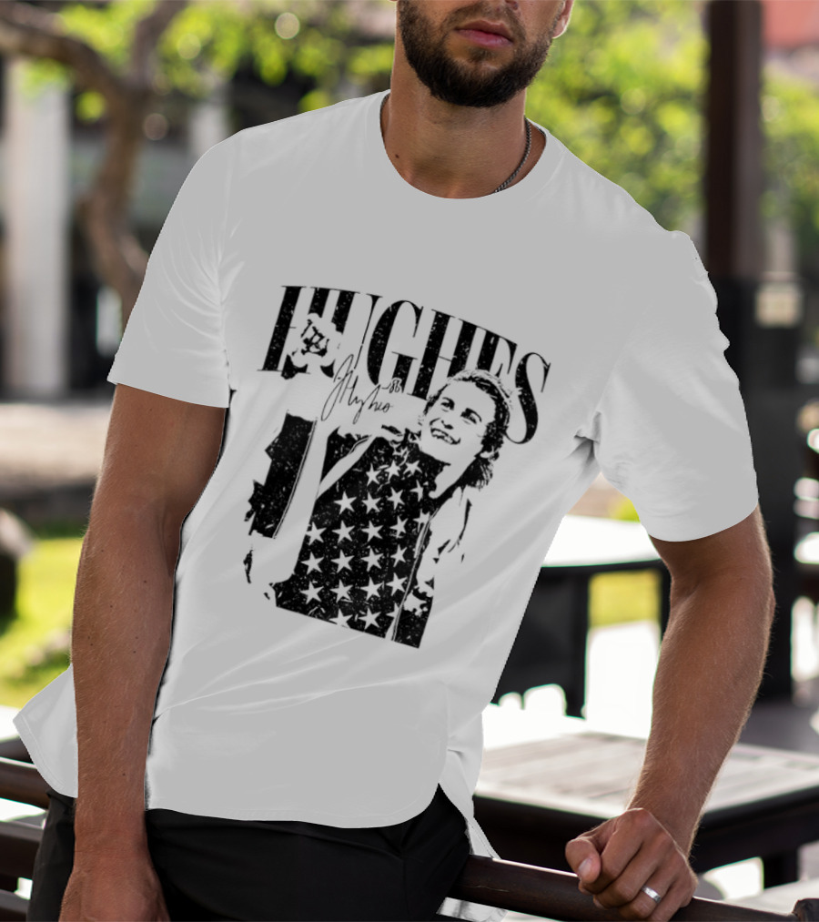 Hughes Jack Team USA Olympic Gold Medal Hockey 2026 Stars T-Shirt