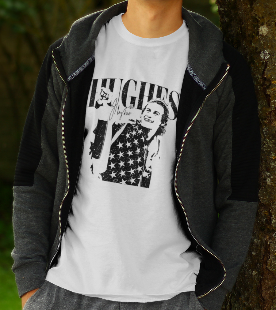 Hughes Jack Team USA Olympic Gold Medal Hockey 2026 Stars T-Shirt