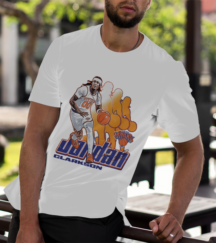 Jordan Clarkson New York Knicks Basketball Sports T-Shirt