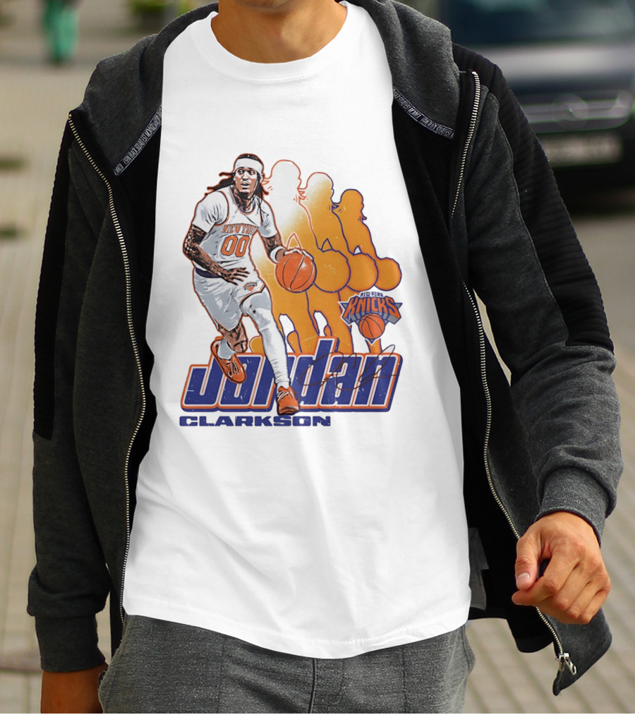 Jordan Clarkson New York Knicks Basketball Sports T-Shirt