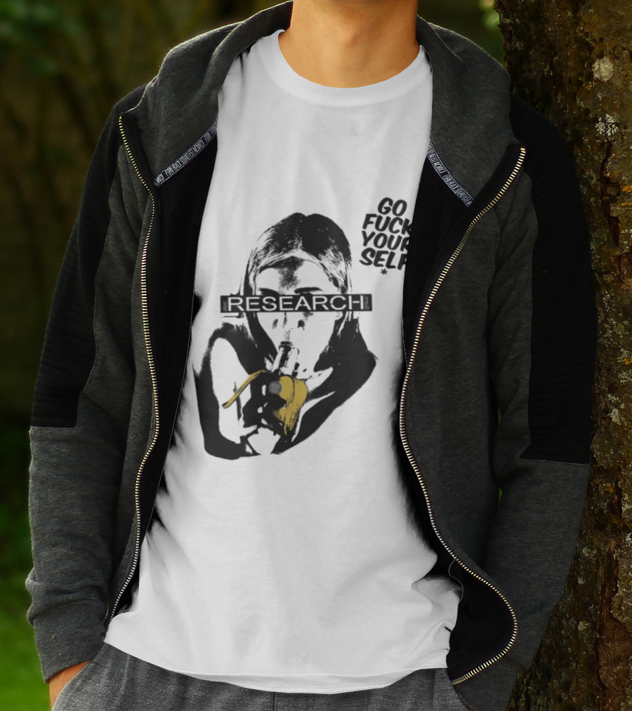 Go Fuck Yourself Research Group Banana T-Shirt