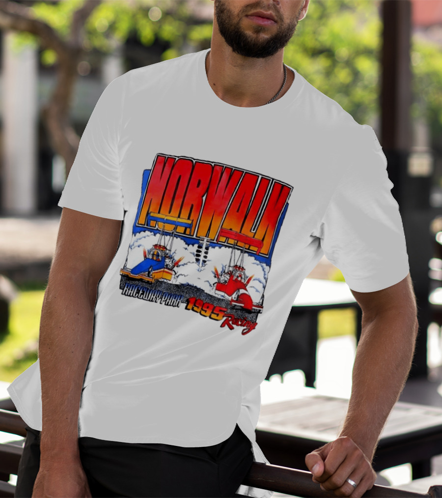 Norwalk Raceway Park 1995 Racing Dragsters Vintage Racing T-Shirt