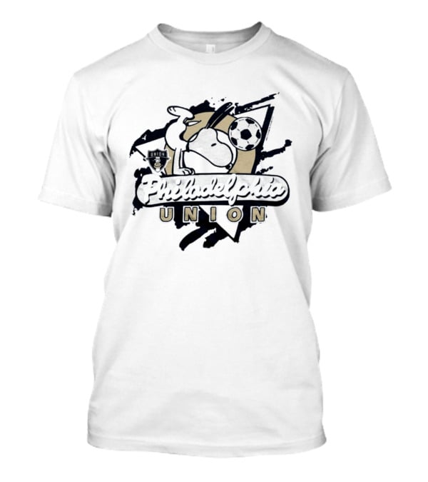 Snoopy Philadelphia Union Soccer Collaboration T-Shirt