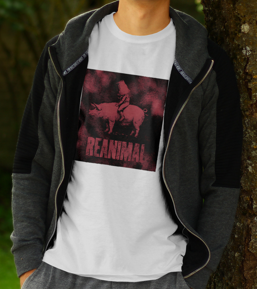 Reanimal Bucket Pig Rider Red T-Shirt