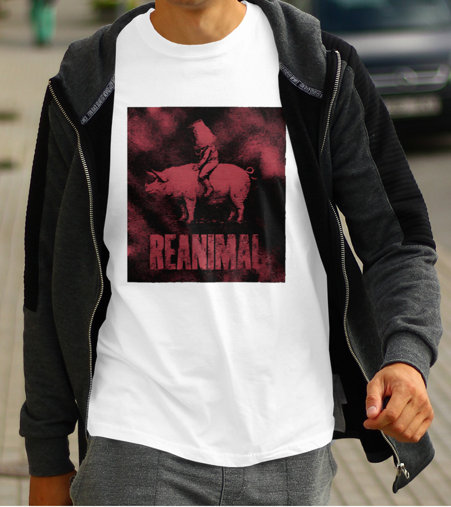 Reanimal Bucket Pig Rider Red T-Shirt