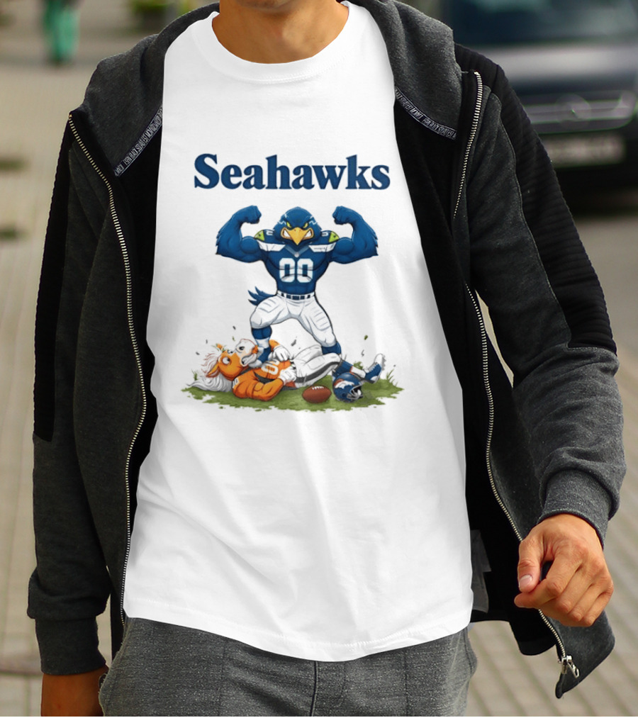 Seahawks Dominates Over Broncos Rivalry Victory T-Shirt