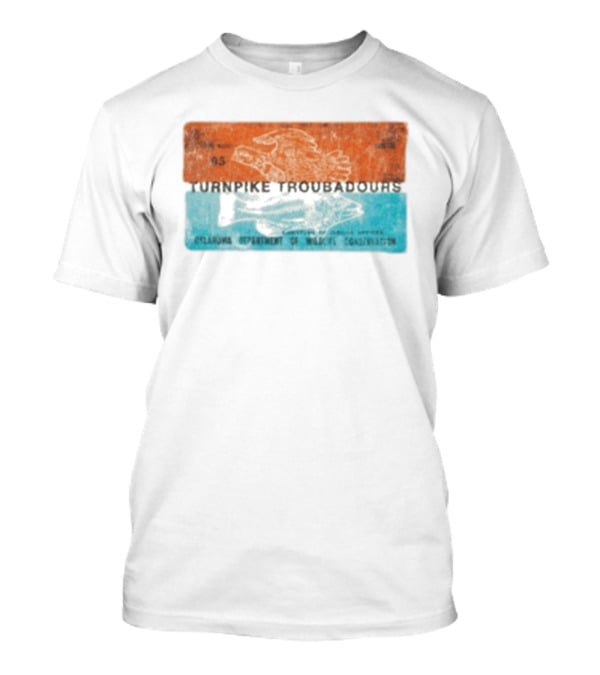 Turnpike Troubadours Oklahoma Department Of Wildlife Conservation 05 Eagle And Fish T-Shirt