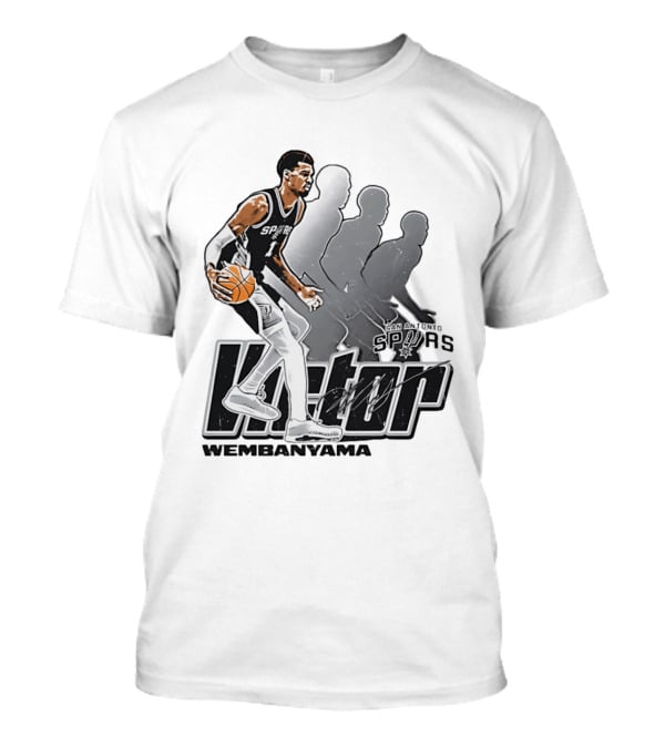 Victor Wembanyama San Antonio Spurs Basketball Action Spurs T-Shirt
