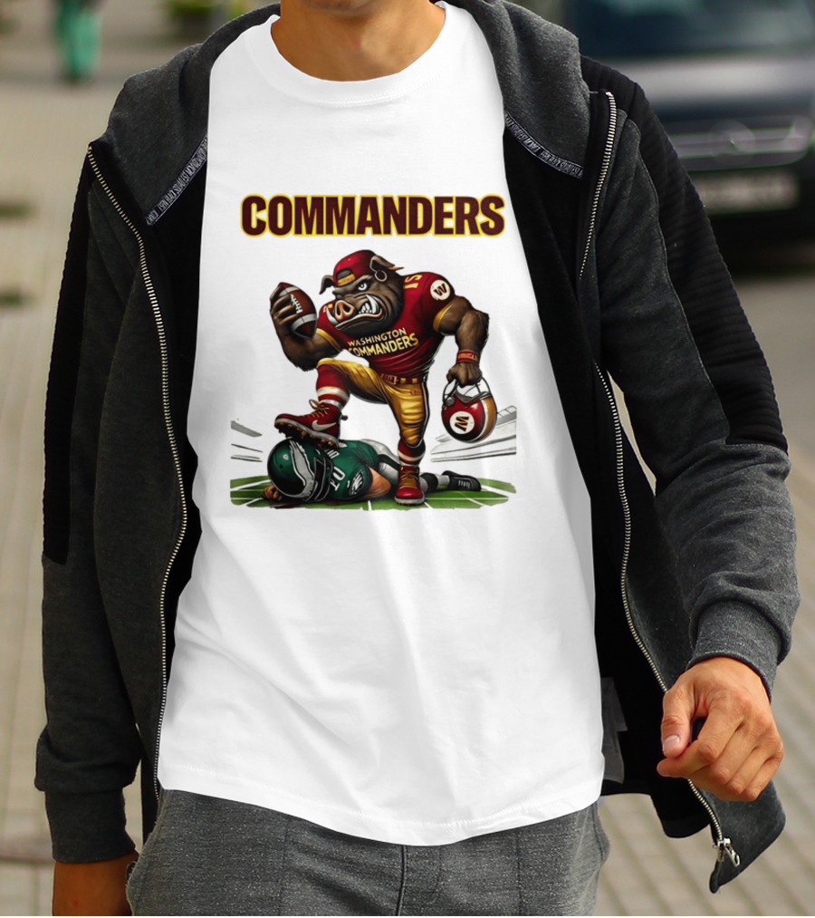 Washington Commanders Rivalry Victory Over Philadelphia Eagles T-Shirt