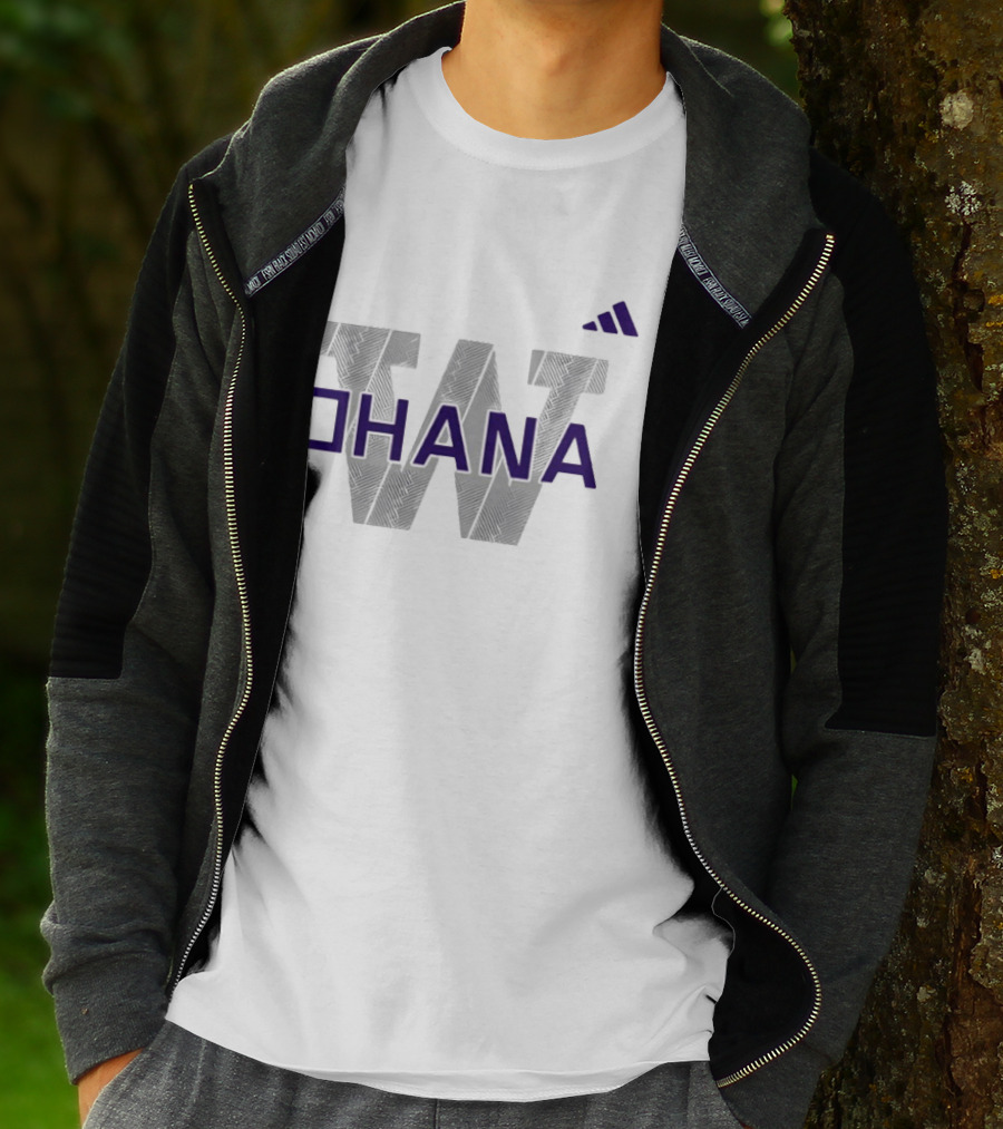 Washington Huskies Ohana 2026 Adidas T-Shirt