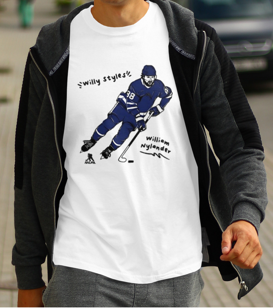 Toronto Maple Leafs Hockey Willy Styles William Nylander T-Shirt