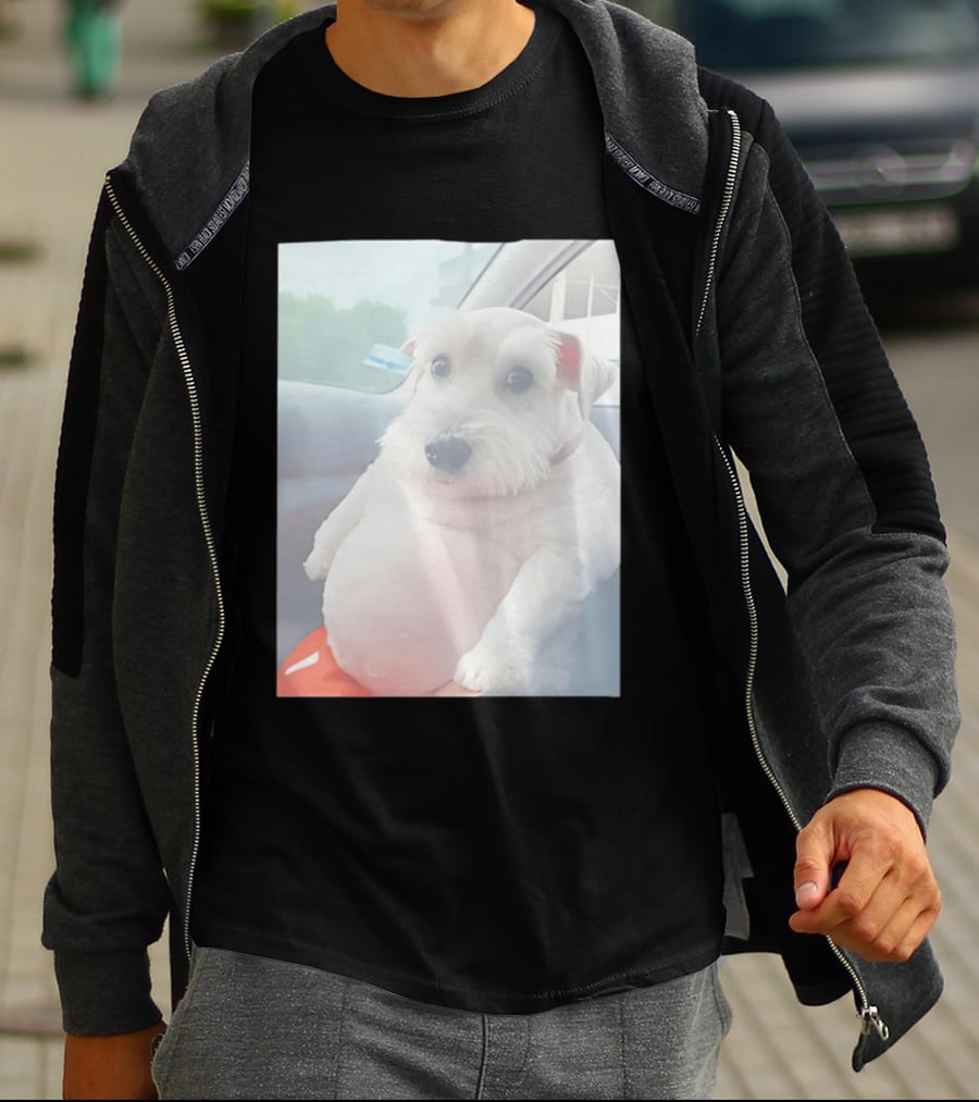 Fat Chud Dog Meme Funny Animal Image T-Shirt