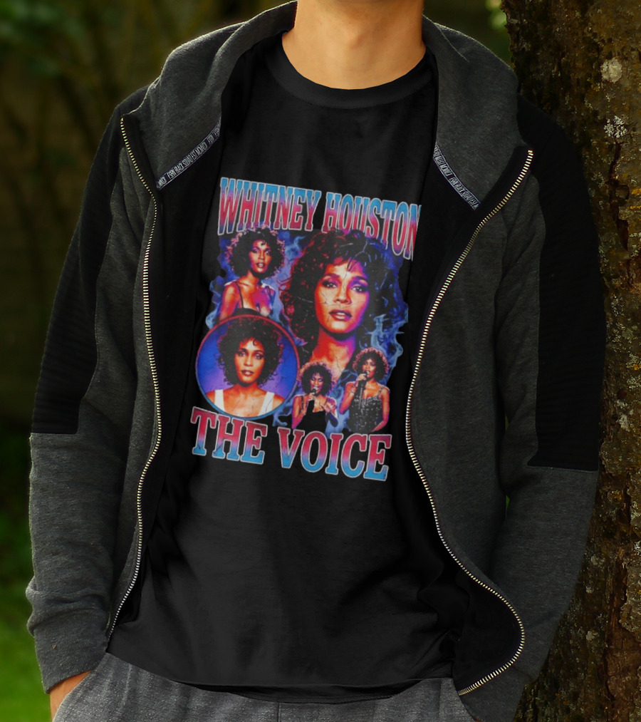 Whitney Houston The Voice 90s Music Lovers T-Shirt