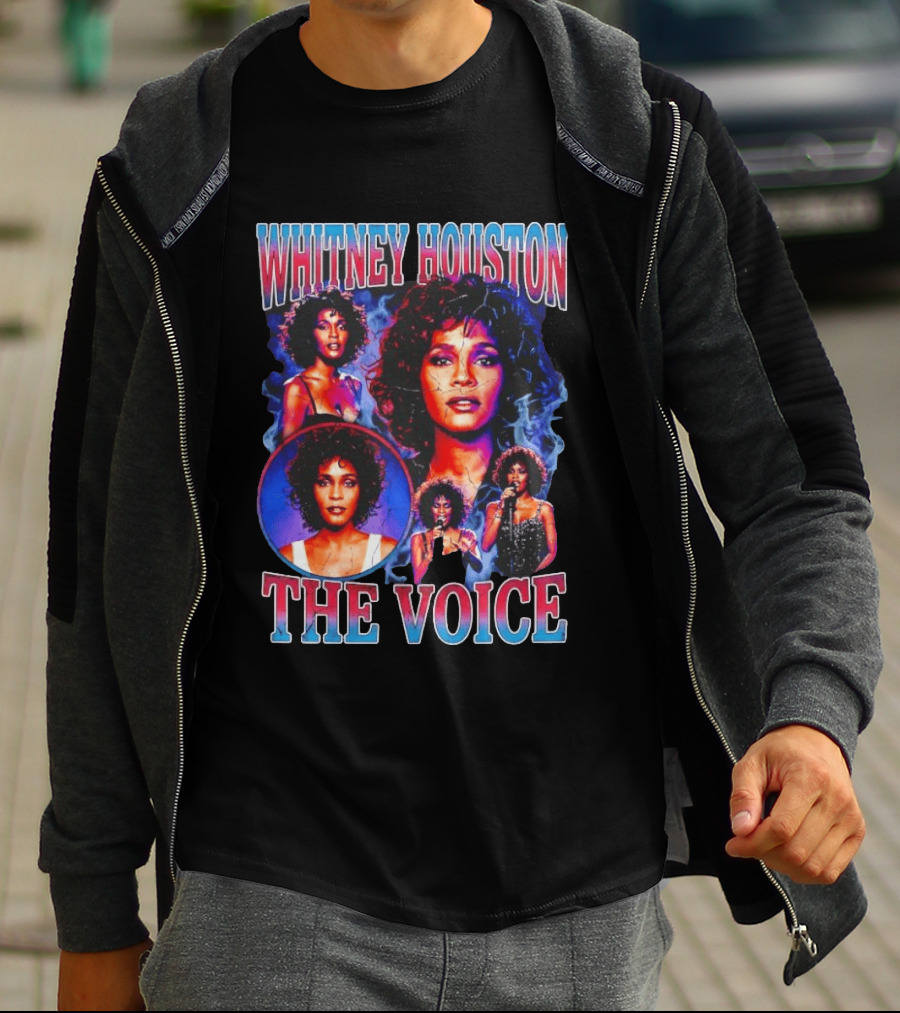 Whitney Houston The Voice 90s Music Lovers T-Shirt