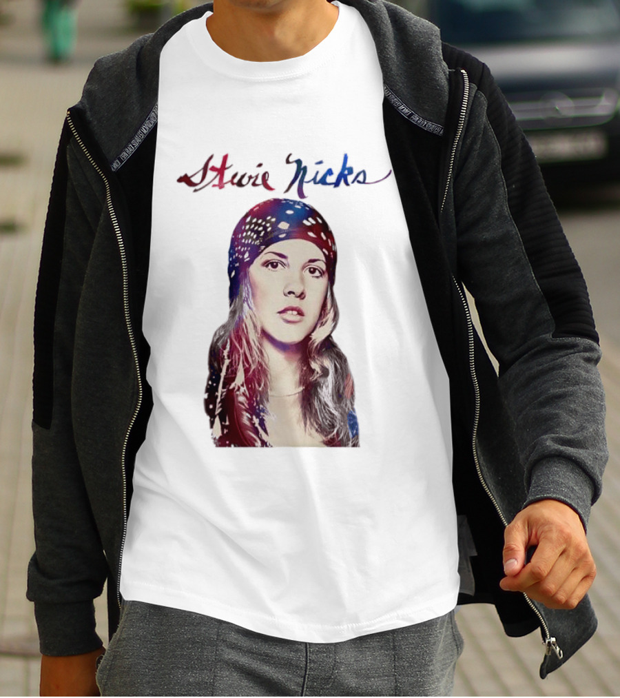 Stevie Nicks 2025 Tour Head Scarf T-Shirt