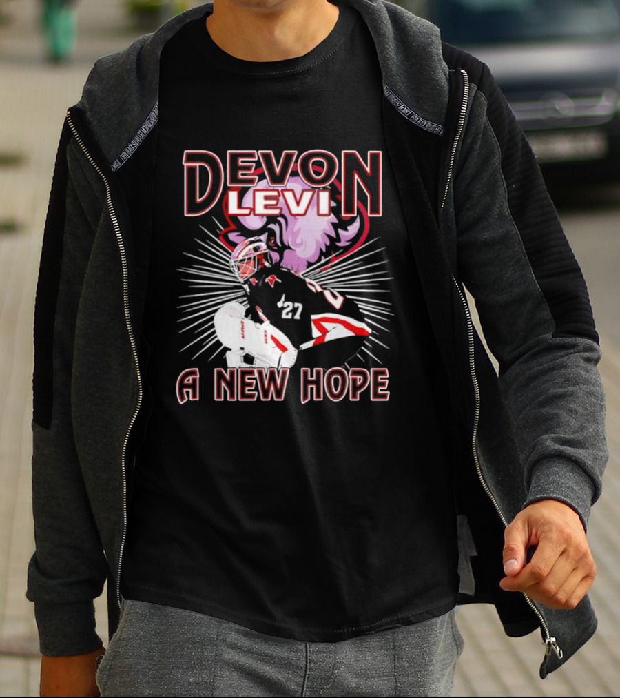Buffalo Sabres Devon Levi A New Hope Hockey Player 27 T-Shirt