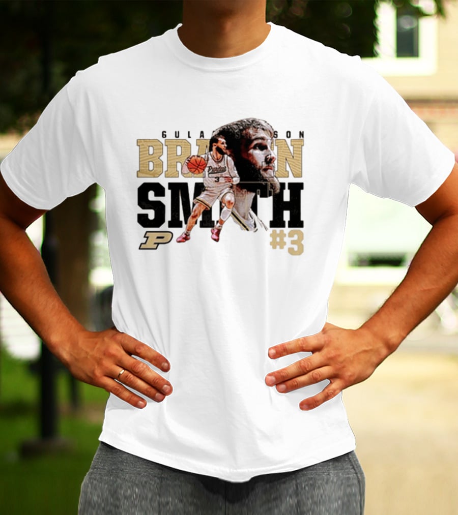 Braden Smith Purdue Boilermakers Basketball #3 Collage Cula Season T-Shirt