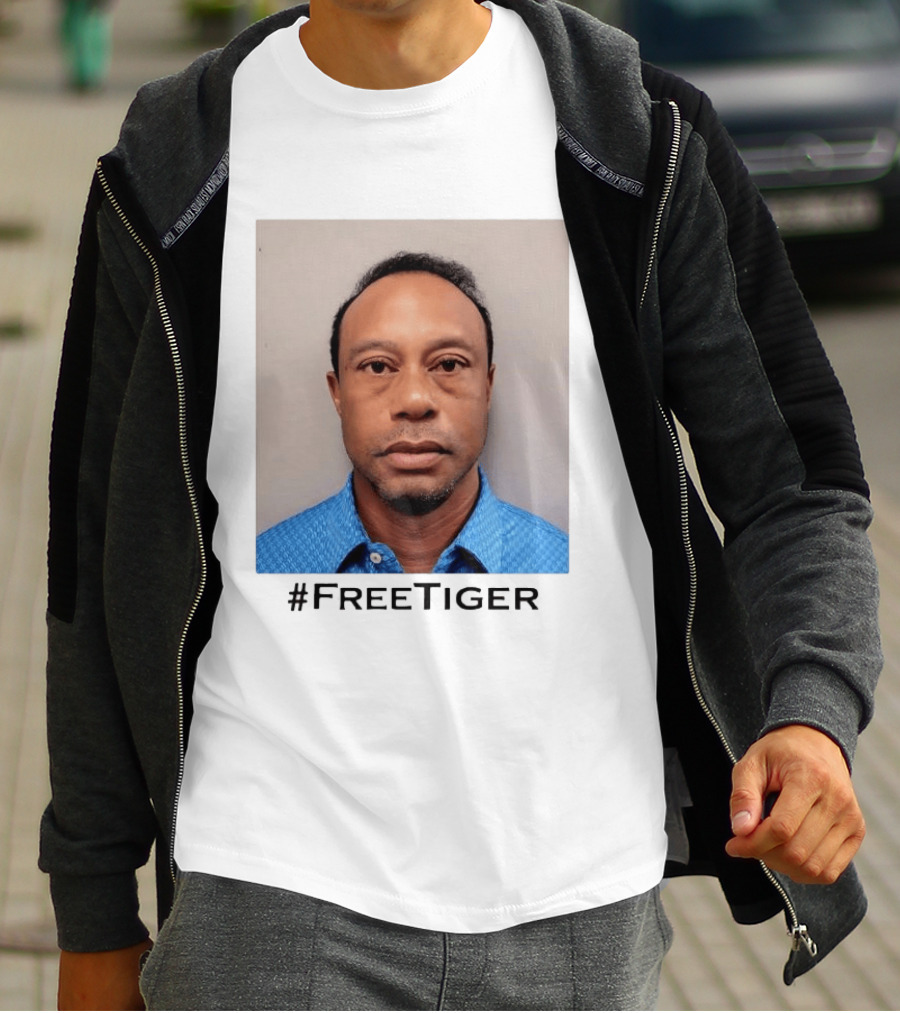 #FreeTiger Woods Golf Shot T-Shirt