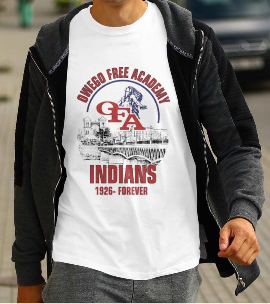 Owego Free Academy Indians 1926 Forever Legacy T-Shirt