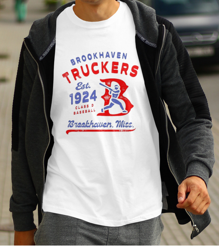 Brookhaven Truckers Est 1924 Class D Baseball Brookhaven Miss T-Shirt