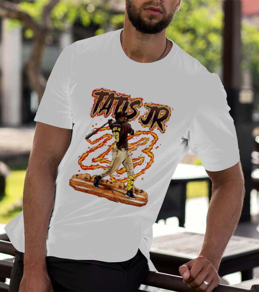 Tatis Jr 23 San Diego Padres Hand Drawn 2026 T-Shirt