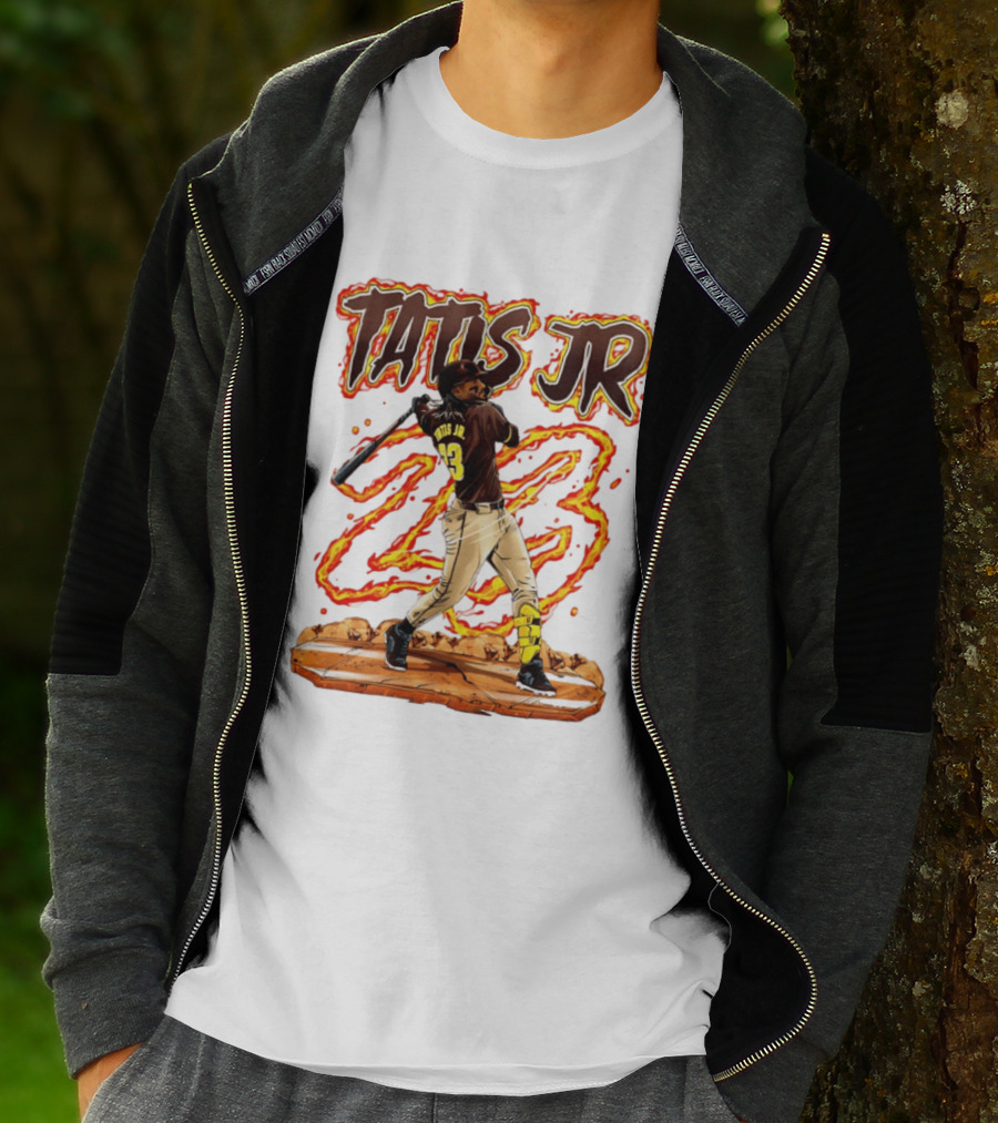Tatis Jr 23 San Diego Padres Hand Drawn 2026 T-Shirt