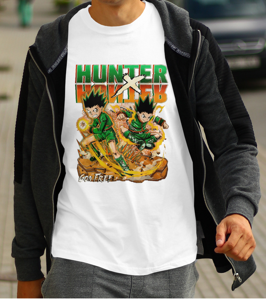 Hunter X Hunter Gon Freeces Energetic Battle Stance 2026 T-Shirt