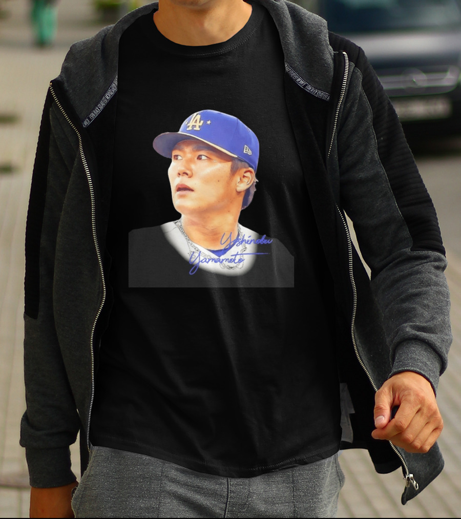 Yoshinobu Yamamoto Los Angeles Dodgers MLB 2026 Player T-Shirt