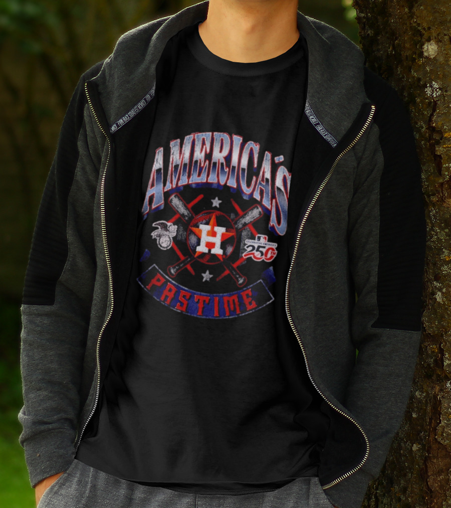 America's Pastime Houston Astros Celebrating America's 250th T-Shirt
