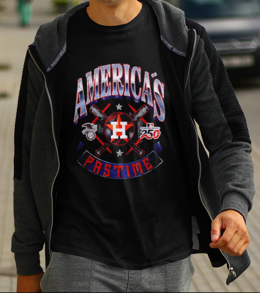 America's Pastime Houston Astros Celebrating America's 250th T-Shirt