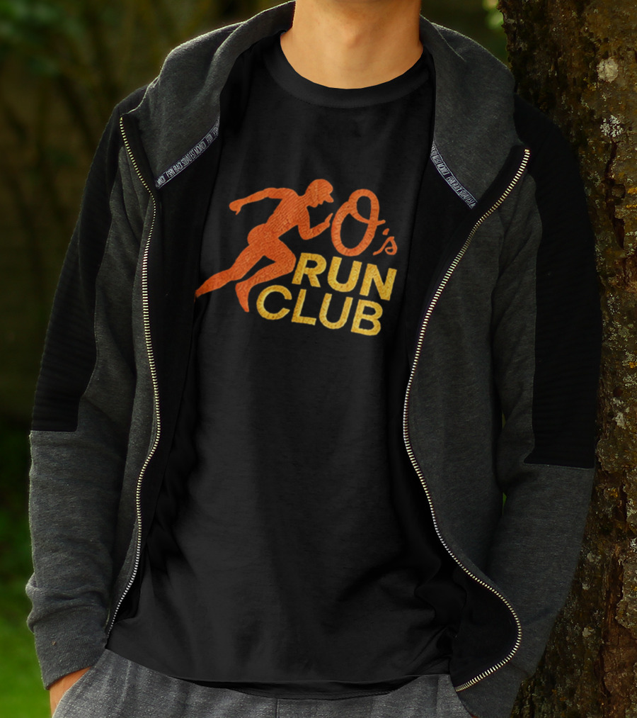 Baltimore Orioles O's Run Club Night 2026 Hat Giveaway T-Shirt