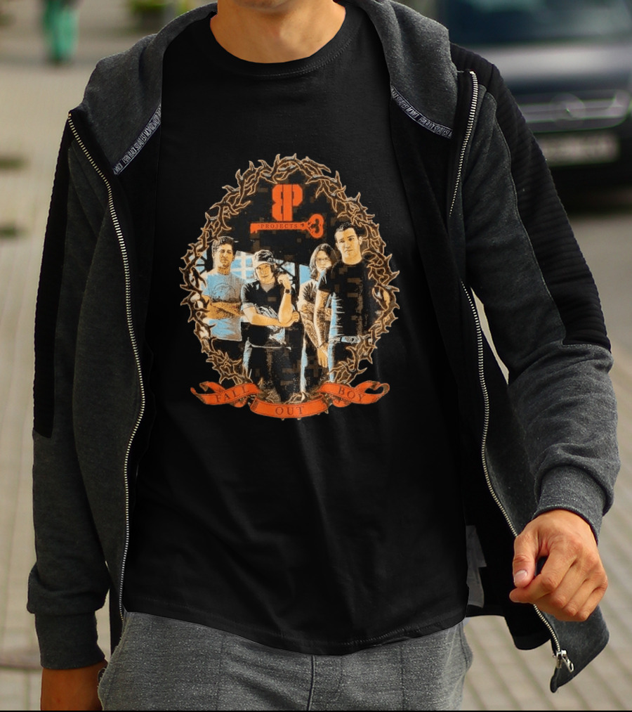 Brooklyn Projects X Fall Out Boy Band Photo T-Shirt