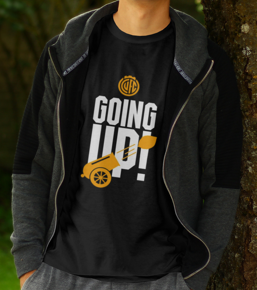 Cambridge United FC Going Up 2026 Cannonball Celebration T-Shirt