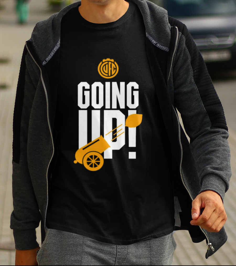 Cambridge United FC Going Up 2026 Cannonball Celebration T-Shirt