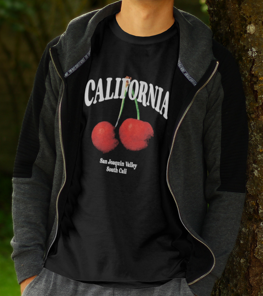 California Cherry San Joaquin Valley South Cali T-Shirt