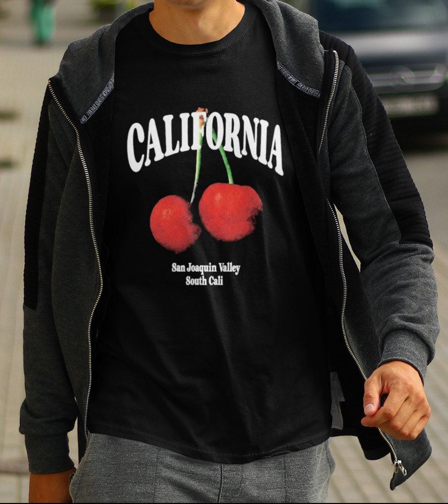 California Cherry San Joaquin Valley South Cali T-Shirt