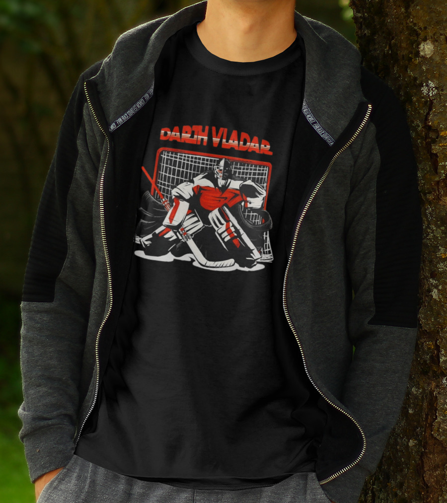 Darth Vladar Goalie Dan Vladar Philadelphia Flyers Hockey T-Shirt
