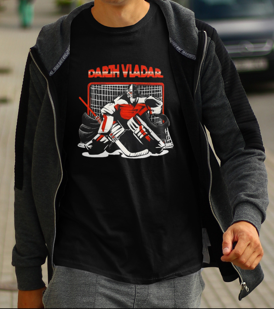 Darth Vladar Goalie Dan Vladar Philadelphia Flyers Hockey T-Shirt