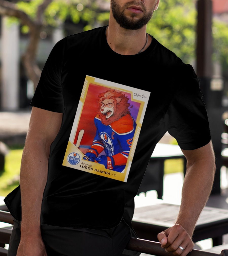 O Pee Chee Aceria Lugos Samiba C Edmonton Oilers T-Shirt