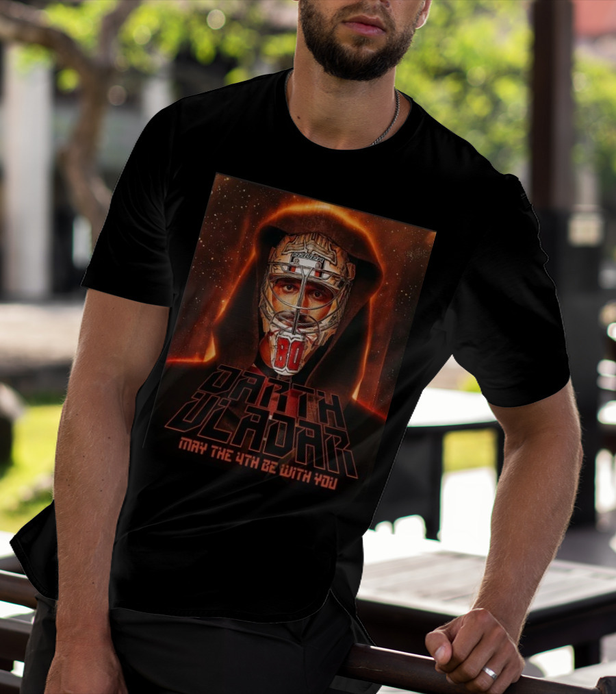 Darth Vladar May The 4th Be With You Star Wars Hockey Mashup T-Shirt