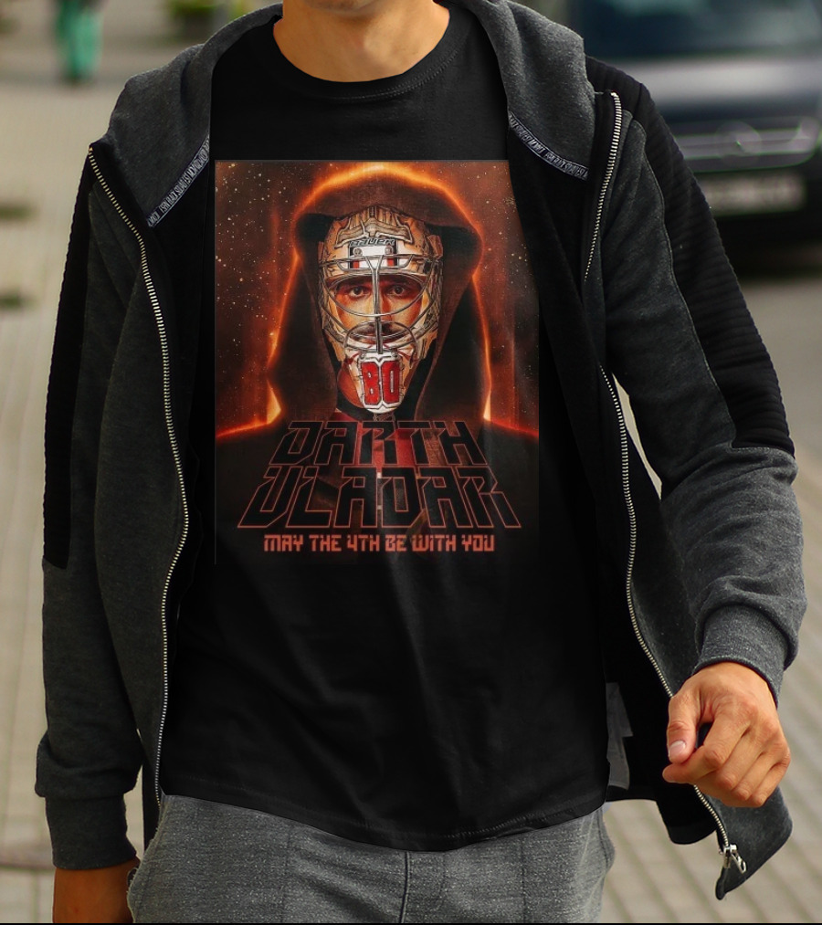 Darth Vladar May The 4th Be With You Star Wars Hockey Mashup T-Shirt