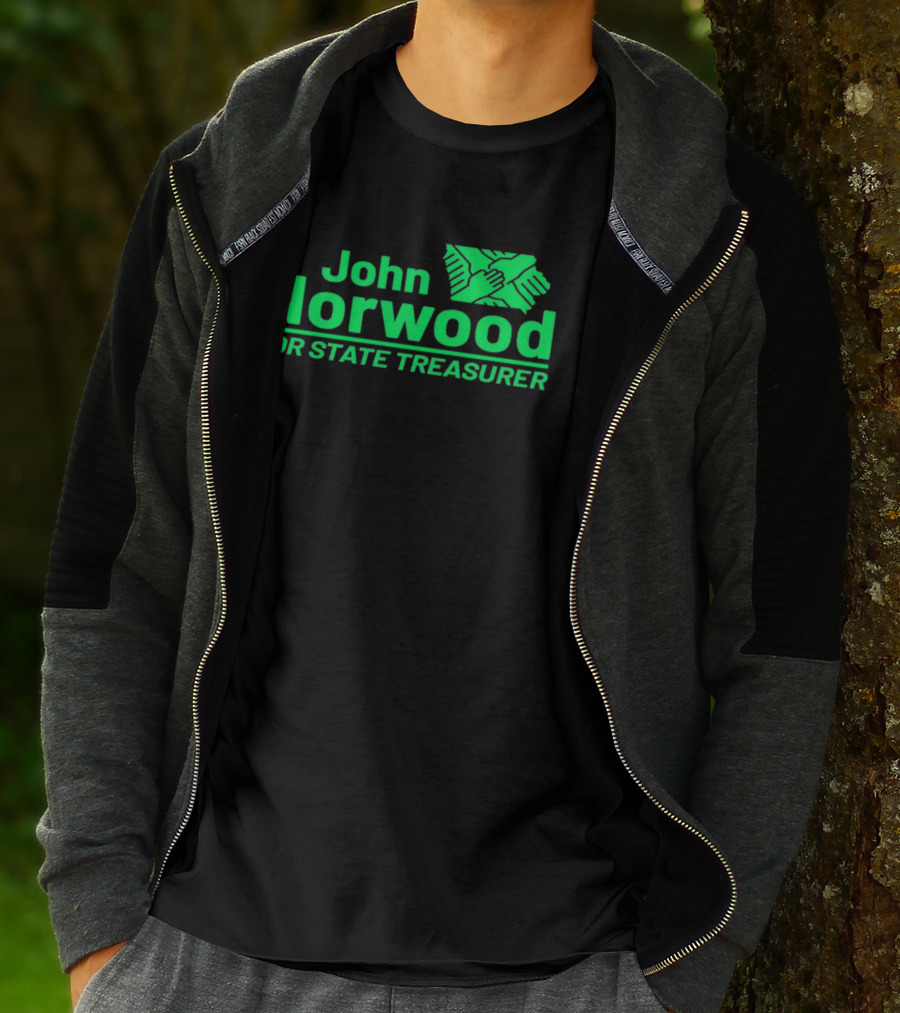 John Norwood For State Treasurer Green Hands United T-Shirt