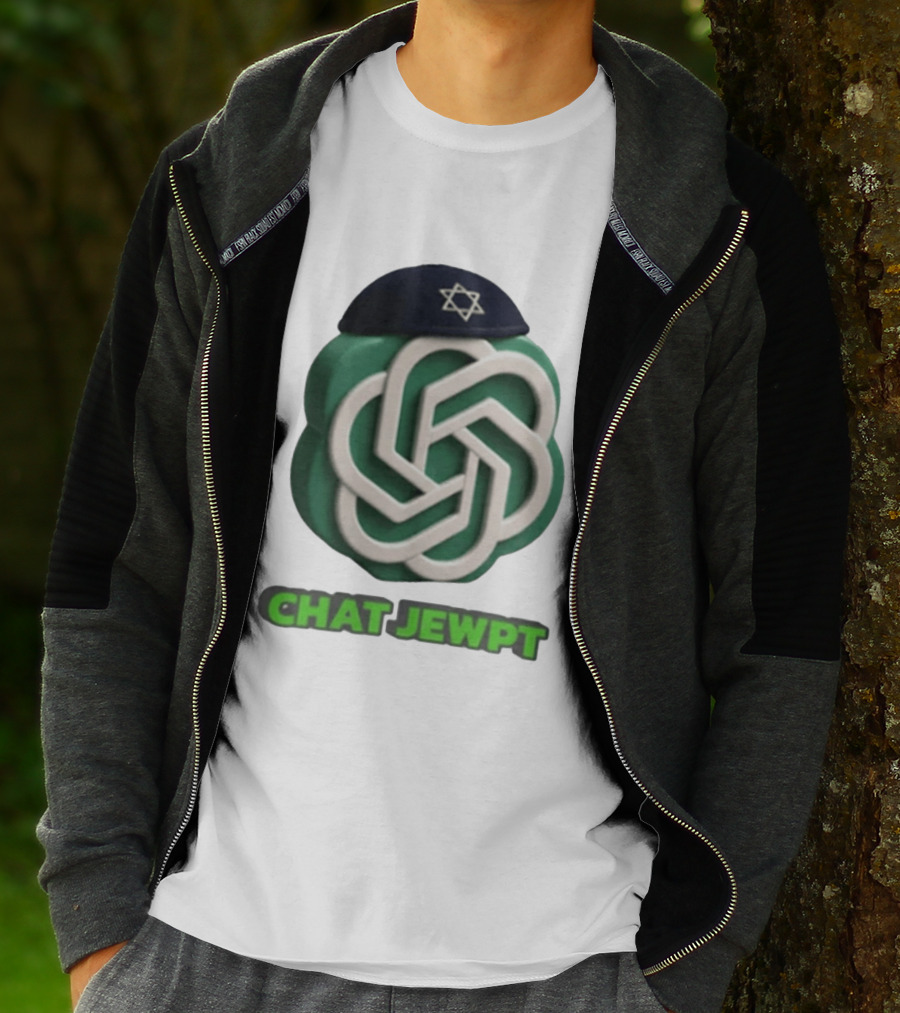 Chat JewPT Symbol With Star On Cap T-Shirt