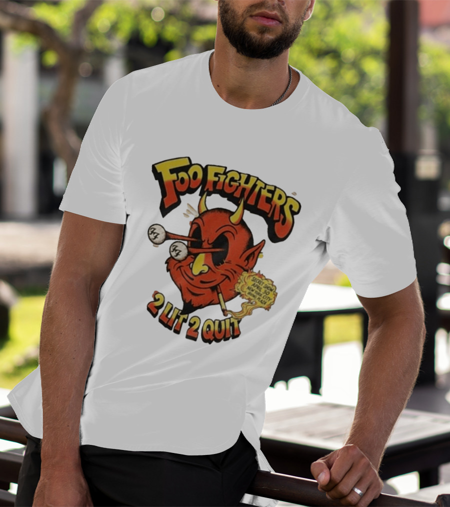 Foo Fighters 2 Lit 2 Quit Secret Show April 30 2026 Irving Plaza New York T-Shirt