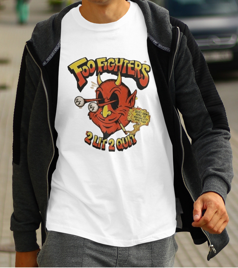 Foo Fighters 2 Lit 2 Quit Secret Show April 30 2026 Irving Plaza New York T-Shirt
