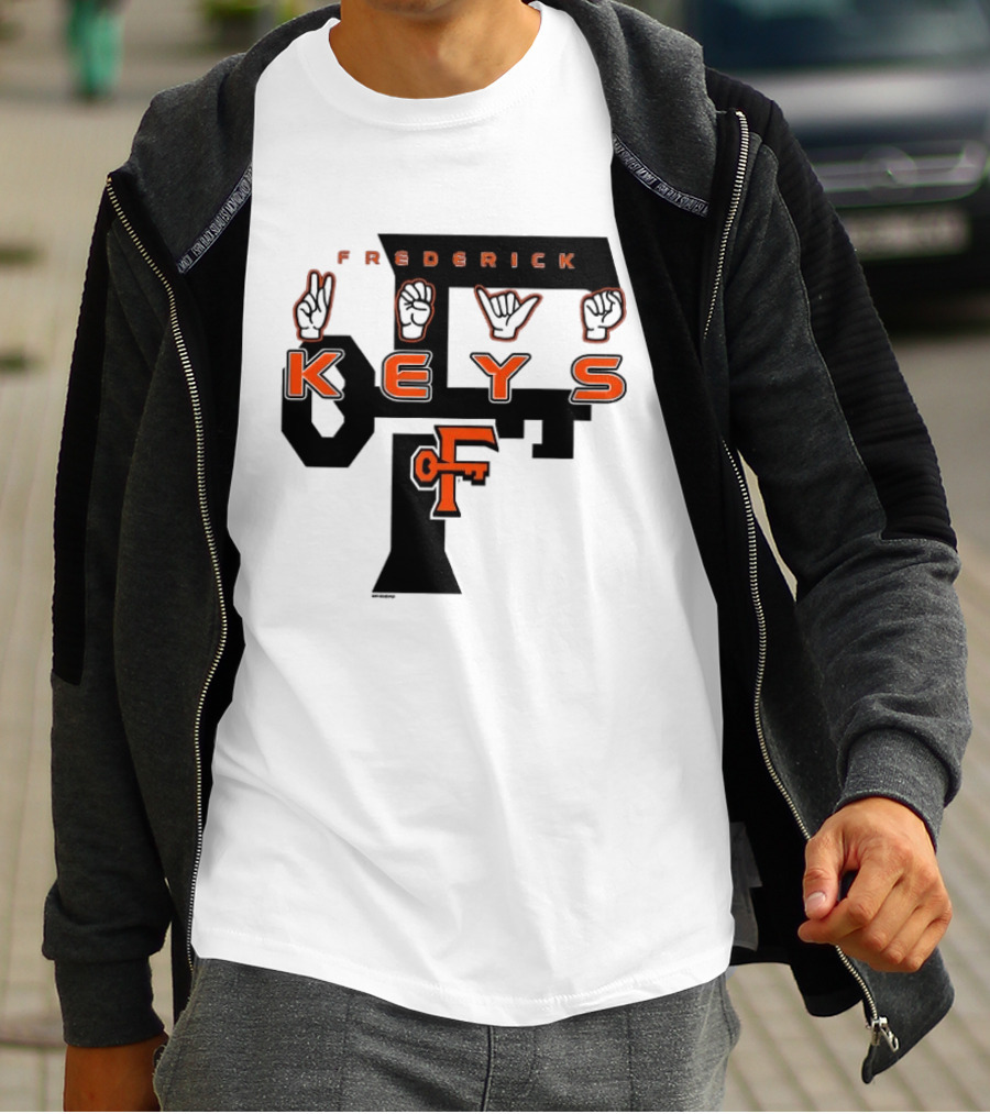 Frederick Keys Deaf Awareness 2026 Frederick Keys Logo Sign Language T-Shirt