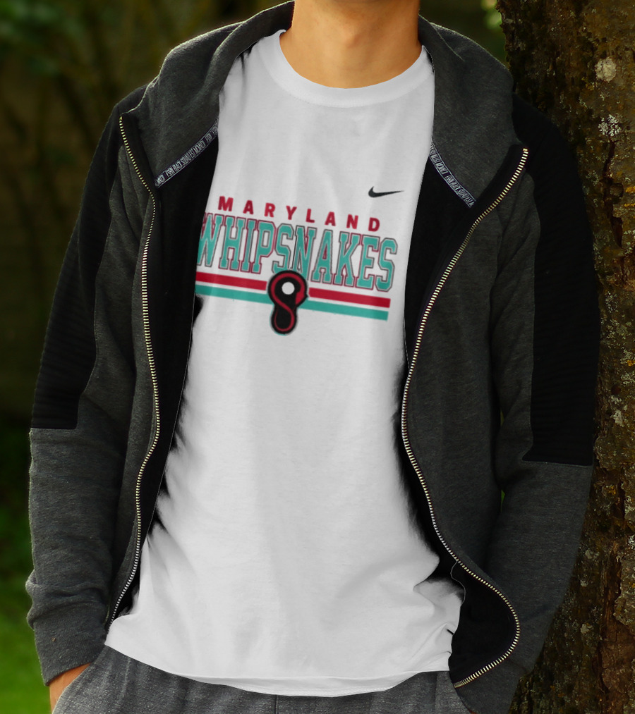 Maryland Whipsnakes Nike Dri FIT Stripe Team T-Shirt